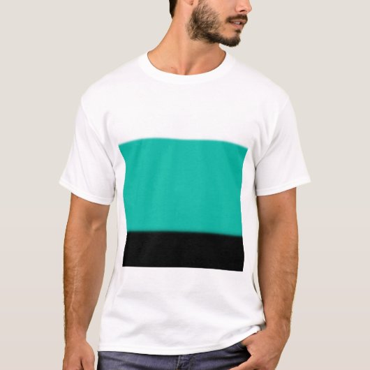 Teal Ombre T-shirt (Voorkant)