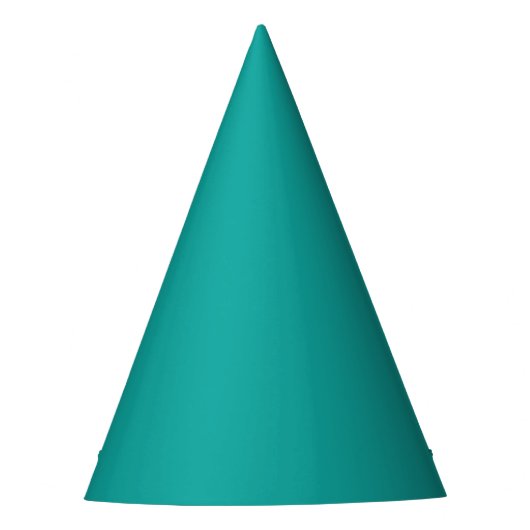 Teal Party Hat Feesthoedjes (Voorkant)