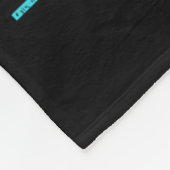 Teal Purple Ribbon Suicide Awareness Flag Student Fleece Deken (Hoek)