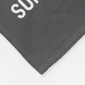 Teal Purple You Suicide Prevention Awareness Month Fleece Deken (Hoek)