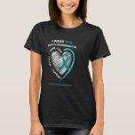 Teal Ribbon Ovarian Cancer Awareness Gifts Grandda T-shirt<br><div class="desc">Teal Ribbon Ovarian Cancer Awareness Gifts Grandda</div>