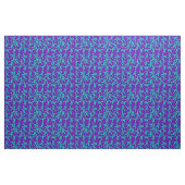 Teal Ribbons Stof (Fat Quarter)