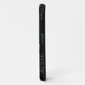 Teal Rose iPhone hoesje (Achterkant/links)