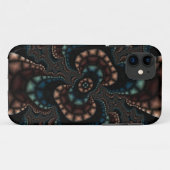 Teal Rose iPhone hoesje (Achterkant (horizontaal))