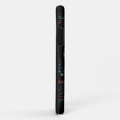 Teal Rose iPhone hoesje (Achterkant/rechts)