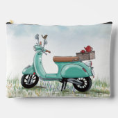 Teal Scooter Large Bag Etui (Voorkant)