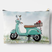 Teal Scooter Large Bag Etui (Achterkant)