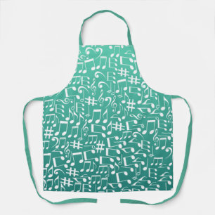 Teal Shades Zee Groen Blauw Aquamarine Schort