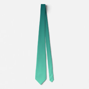 Teal Shades Zee Groen Blauw Aquamarine Stropdas