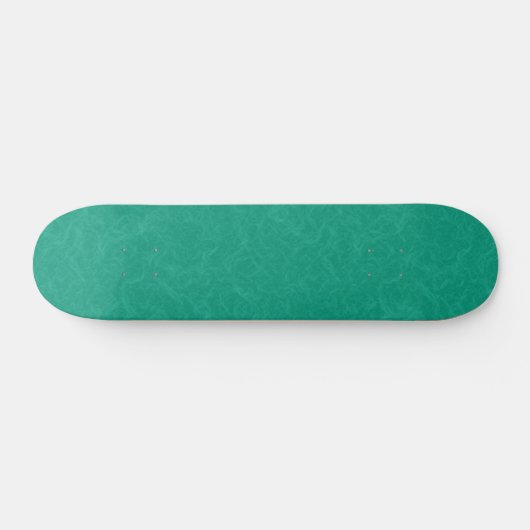 Teal textured surface with subtle swirling pattern persoonlijk skateboard (Horizontaal)