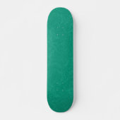 Teal textured surface with subtle swirling pattern persoonlijk skateboard (Voorkant)