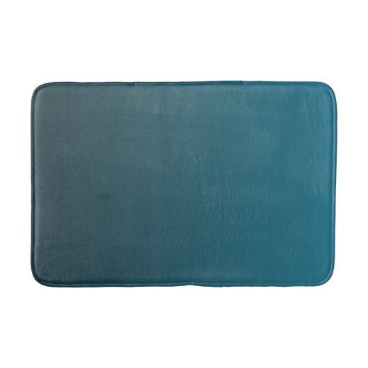 Teal verloop Kleur  Badmat (Voorkant)