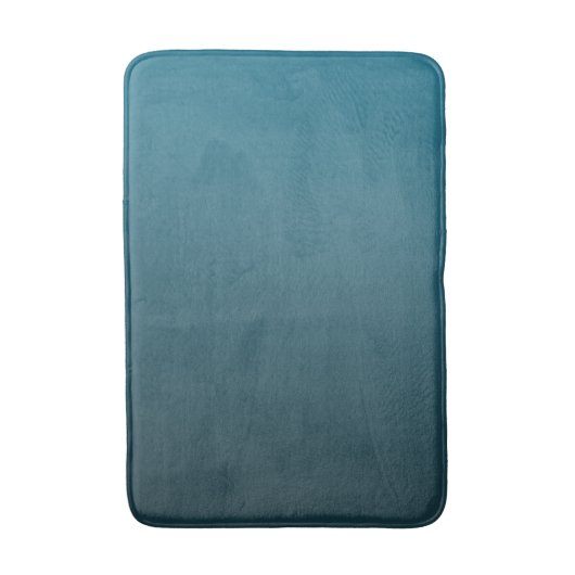 Teal verloop Kleur Badmat (Voorkant Verticaal)