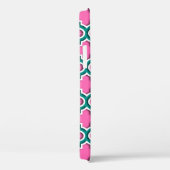 Teal Witte DIY BG Marokkaans Quatrefoil #5DS Case-Mate iPhone Case (Achterkant / Rechts)