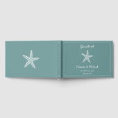 Teal Zeester Huwelijk Gastenboek (Volledig)