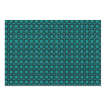 Teal Zwarte Buffalo Hart Schotlandse Ruit