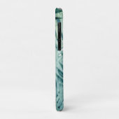 Tealgroene palmbladeren Case-Mate iPhone case (Achterkant/links)