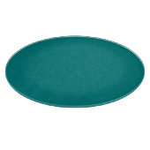 Tealronde glazen snijplank (Hoek)