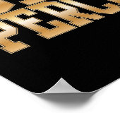 Team 1 procent, rijk poster (Hoek)