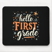 Team 1e klas terug naar school outfit Breezy (1) Muismat (Voorkant)