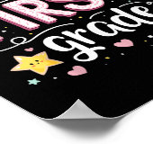 Team 1e klas terug naar school outfit Breezy (2) Poster (Hoek)