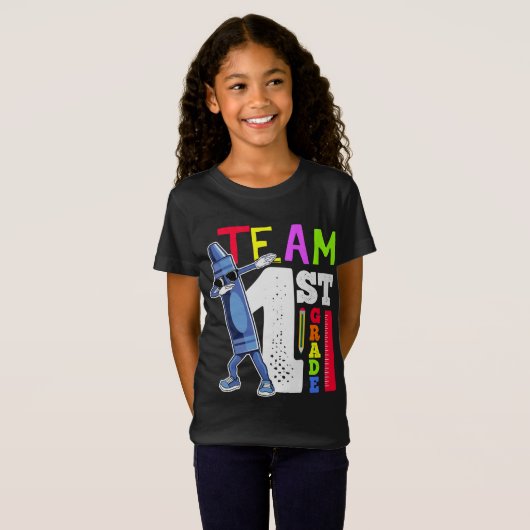 TEAM 1STE GRADE T-SHIRT (Voorkant volledig)