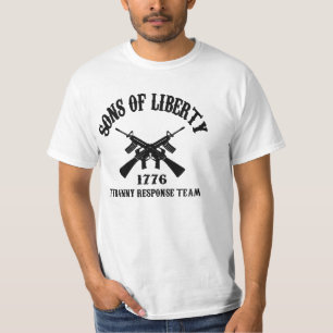 TEAM 2010 "SONS LIBERTY" TYRANNY RESPONS T-SHIRT