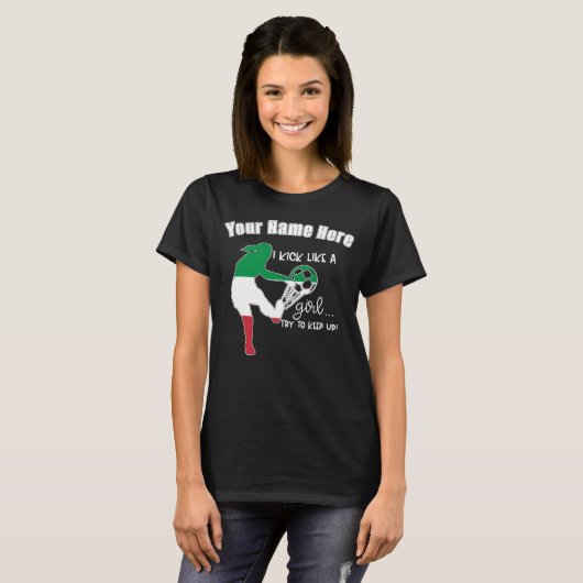 Team 2023 voor de wereldbeker vrouwen Italië T-shirt (Voorkant volledig)