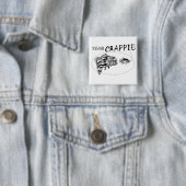 team%20crappie%203 vierkante button 5,1 cm (In situ)