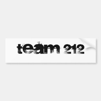 team 212 bumpersticker