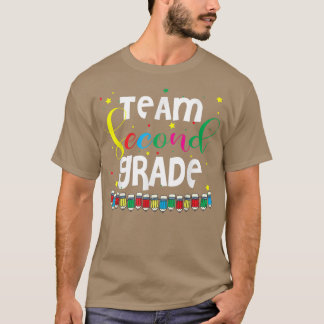 Team 2e graad tweede graad terug naar school T-shi T-shirt