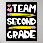 Team 2e klas Fun 2e terug naar school leraar S Poster (Voorkant)