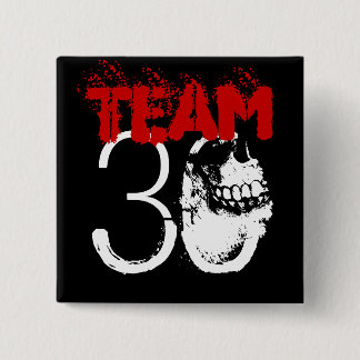Team 30 vierkante button 5,1 cm