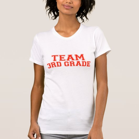 Team 3de graad t-shirt (Voorkant)