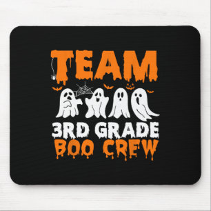 Team 3e Grade Boo Crew Halloween Ghost Muismat