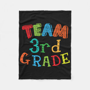 Team 3e klas - derde klas Kinder & Docent BA Fleece Deken