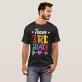 Team 3rd Grade Teacher Student Kid Back To School T-shirt (Voorkant volledig)