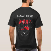 TEAM 434 - RUN DE DMV (WIT) T-SHIRT (Achterkant)