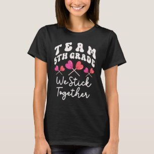 Team 5e graad We steken samen 5e leraar Hea T-shirt