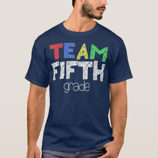 Team 5e klas 5e klas terug naar school (1) t-shirt