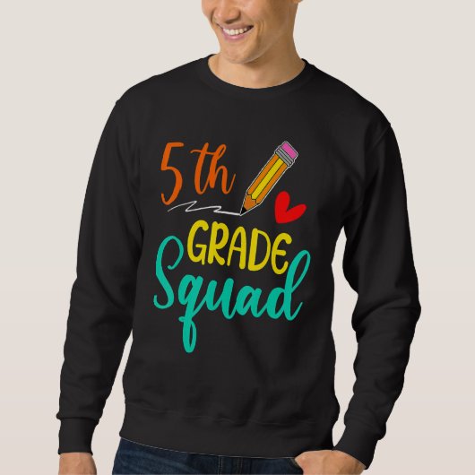 Team 5e klas leraar student terug naar Scho Trui (Voorkant)