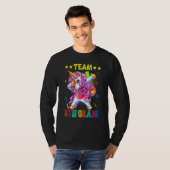 Team 5th Grade Unicorn Student Teacher Back To Sc T-shirt (Voorkant volledig)