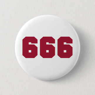 Team 666 ronde button 5,7 cm