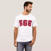 Team 666 t-shirt (Voorkant volledig)