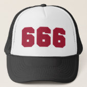 Team 666 trucker pet (Voorkant)