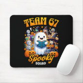 Team 67 Spooky Squad Funny Six Seven Meme 6 7 Hall Muismat (Met muis)