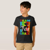 Team 6de graad|Terug naar schoolteam 6de Grade Squ T-shirt (Voorkant volledig)