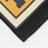 Team 841 Otter Surfing California Beach Funny Retr Fleece Deken (Hoek)