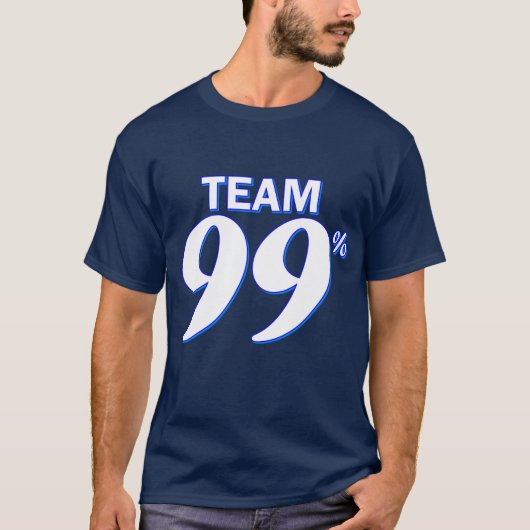 Team 99% t-shirt (Voorkant)