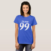 Team 99% t-shirt (Voorkant volledig)
